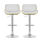 Artiss Adjustable Leather Bar Stools
