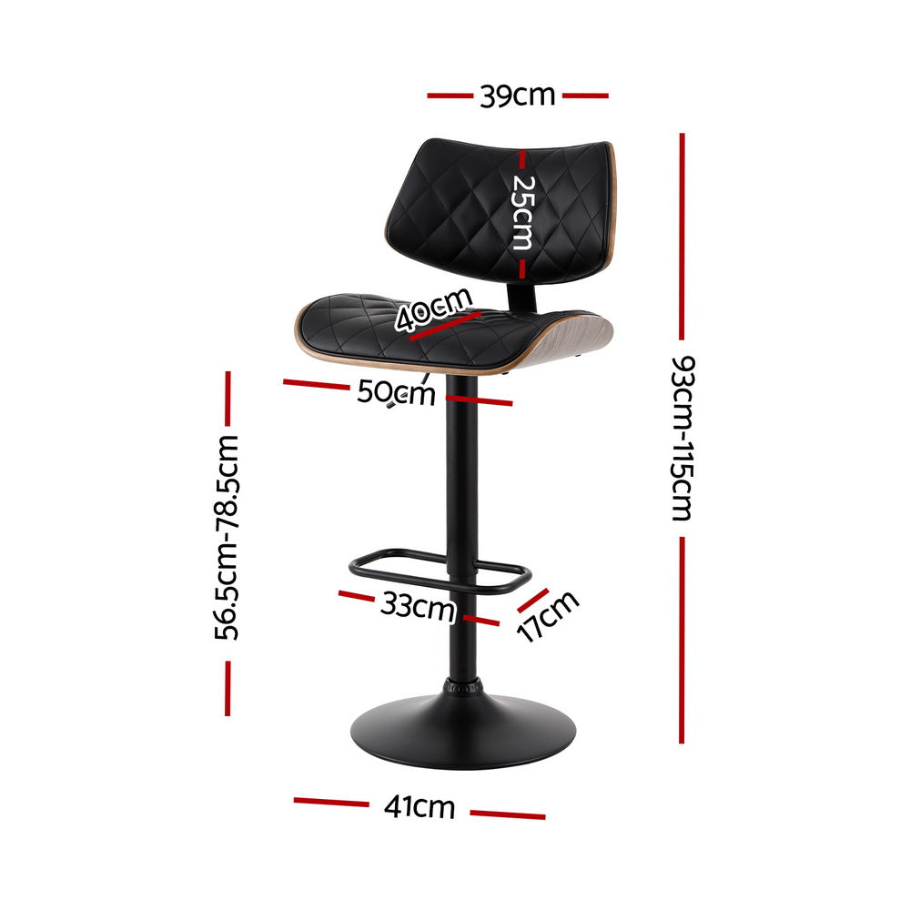 Artiss Quilla Adjustable Bar Stools