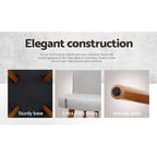 Artiss Light Grey Padded Bar Stools - Set of 4