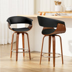 Artiss Swivel Bar Stools - Set of 2