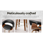 Artiss Swivel Bar Stools - Set of 2