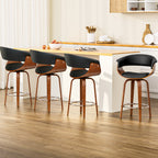Artiss Premium Swivel Bar Stools - Set of 4
