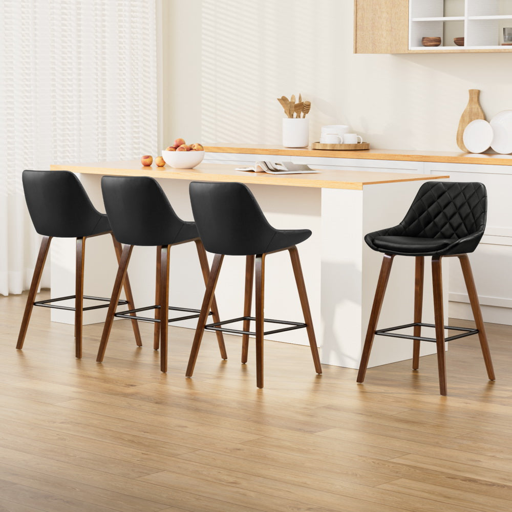 Artiss Bentwood Bar Stool - Stylish Comfort