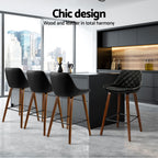 Artiss Bentwood Bar Stool - Stylish Comfort