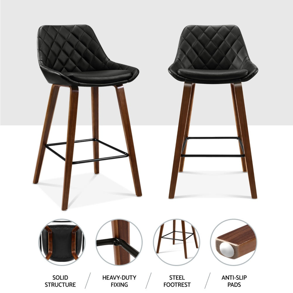 Artiss Bentwood Bar Stool - Stylish Comfort