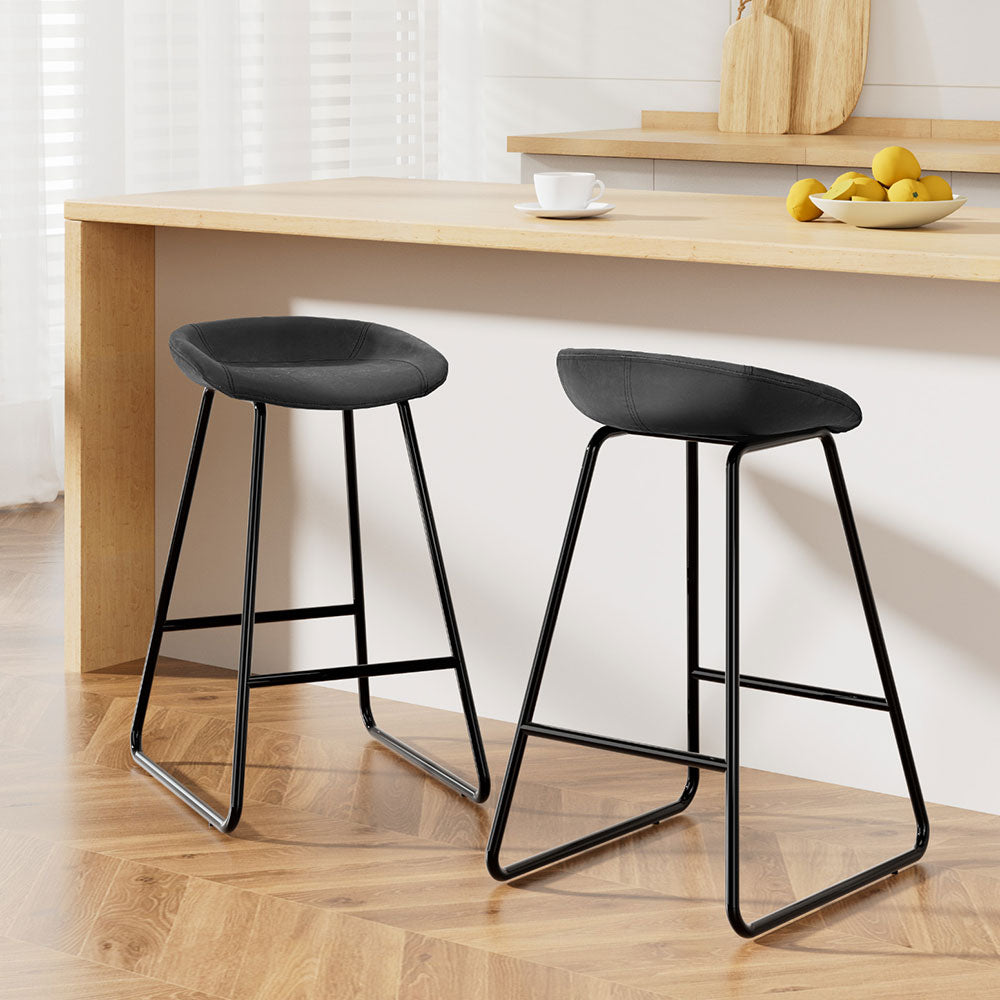 Artiss Ludovic Bar Stool - Stylish PU Leather Seating