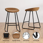 Artiss Ludovic Bar Stool - Stylish PU Leather Seating
