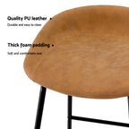 Artiss Ludovic Bar Stool - Stylish PU Leather Seating