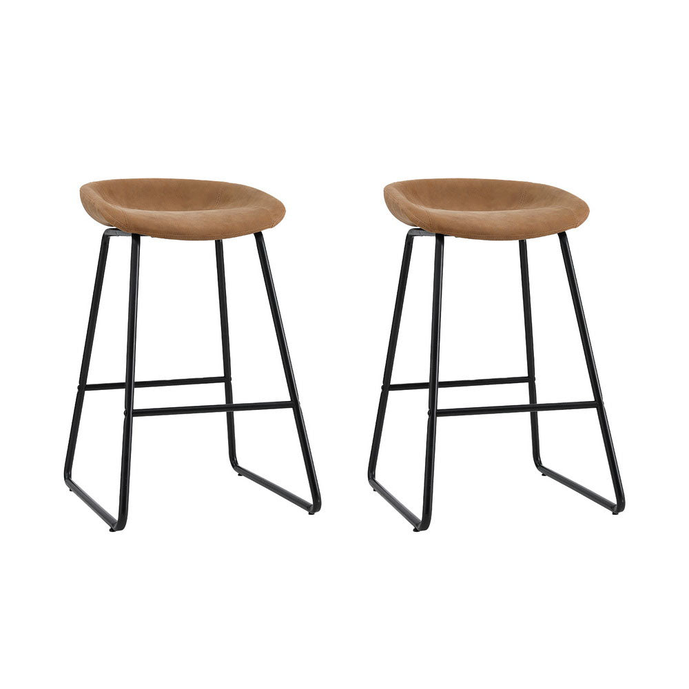 Artiss Ludovic Bar Stool - Stylish PU Leather Seating