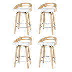 Artiss Swivel Bar Stools with PU Cushion