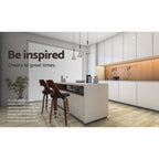 Artiss Modern Swivel Bar Stools - Set of 2