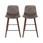 Artiss Bentwood Bar Stools - Set of 2