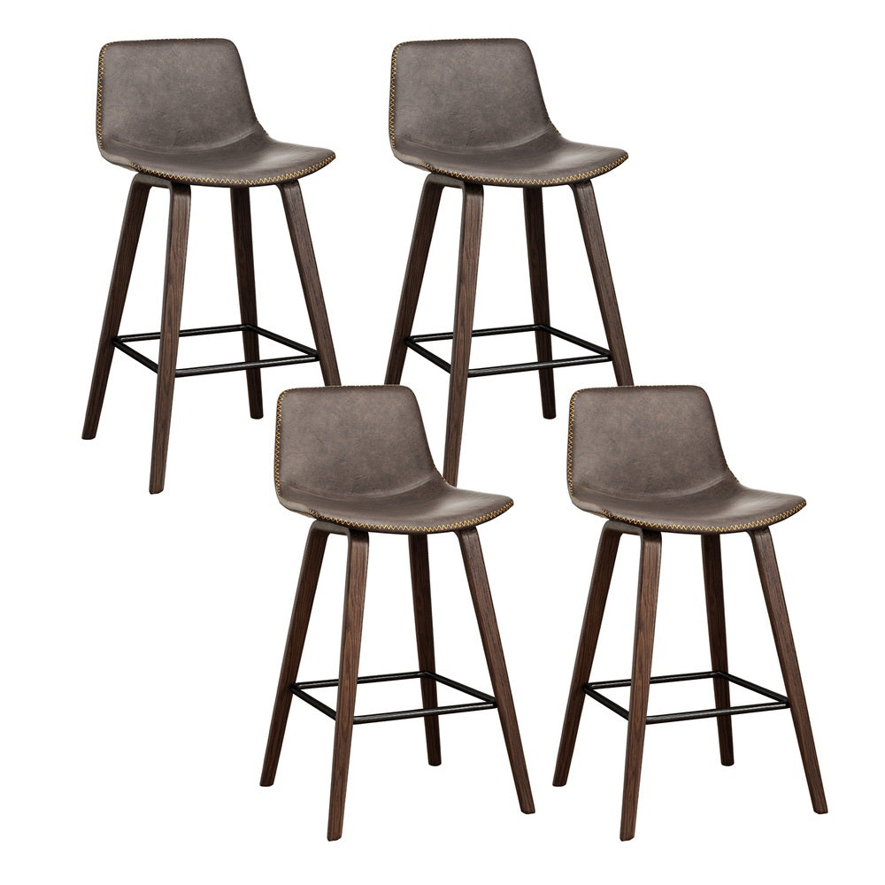 Artiss Vintage Leather & Wood Bar Stools  

Elegant seating for any environment.