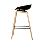 Artiss Modern Wooden Bar Stools - Set of 2
