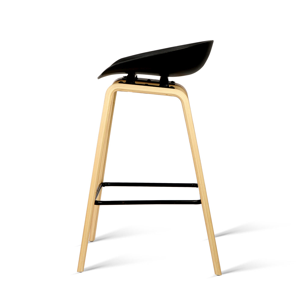 Artiss Wooden Bar Stools - Modern Elegance