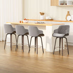 Artiss Velvet Padded Bar Stools - Set of 4