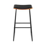 Artiss Porter Leather Padded Bar Stool