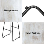 Artiss Porter Leather Padded Bar Stool