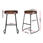 Artiss Vintage-Style Tractor Seat Bar Stools