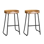 Artiss Vintage Tractor Seat Bar Stool Set