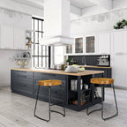 Artiss 4x Tractor Seat Bar Stools - 65cm