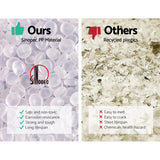 Retro Fabric Dining Chairs Set of 4