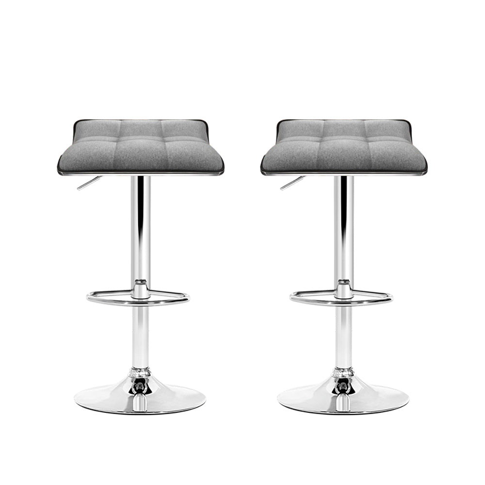Artiss Gas Lift Bar Stools - Set of 2