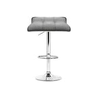 Artiss 4x Linen Padded Gas Lift Bar Stools