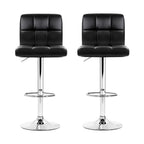 Artiss Noel Leather Gas Lift Bar Stools
