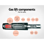 Artiss Premium White Leather Bar Stools