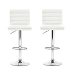 Artiss Adjustable Swivel Bar Stools - 2 Pack