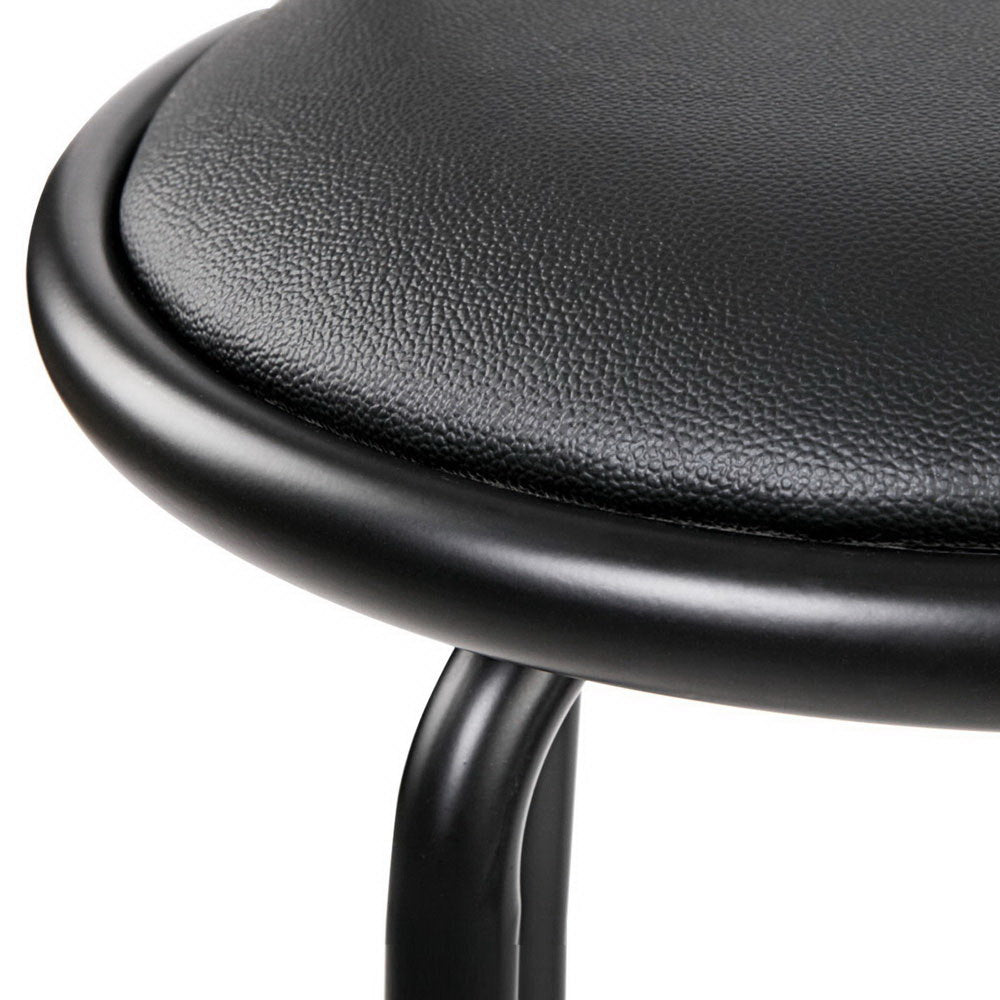 Artiss 4x Swivel Bar Stools in Black