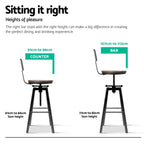 Artiss Vintage Metal Bar Stools