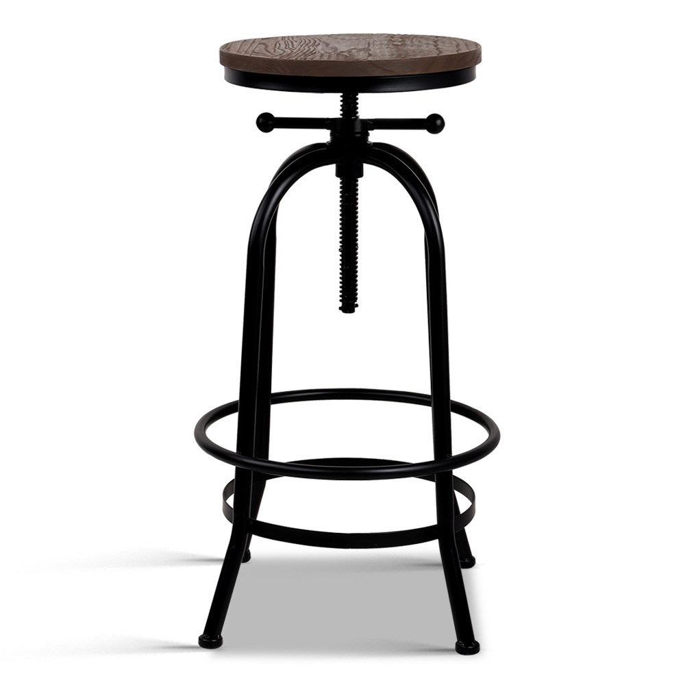 Artiss Adjustable Wood Bar Stools