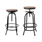 Artiss Angus Adjustable Vintage Bar Stools