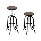 Artiss Angus Adjustable Vintage Bar Stools