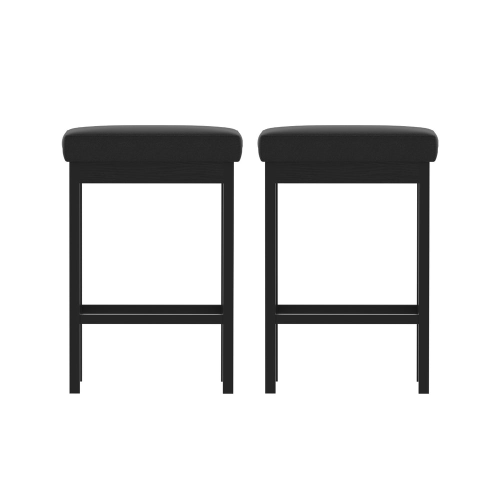 Artiss Metal Bar Stools with PU Seat