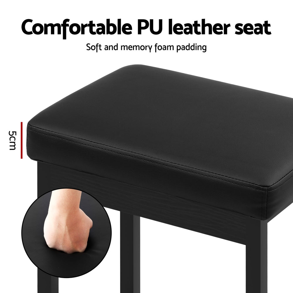 Artiss Metal Bar Stools with PU Seat