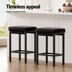 Artiss Metal Bar Stools with PU Seat