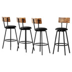 Artiss Industrial Bar Stools Set of 4
