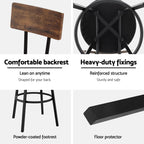 Artiss Industrial Bar Stools Set of 4