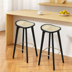 Artiss Rattan Bar Stools Set of 2