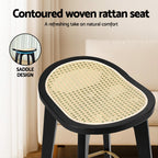 Artiss Rattan Bar Stools - Set of 4