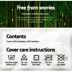 Giselle Bedding Bamboo Memory Foam Pillows