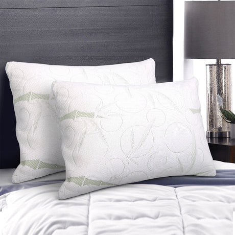 Giselle Bedding Bamboo Memory Foam Pillows