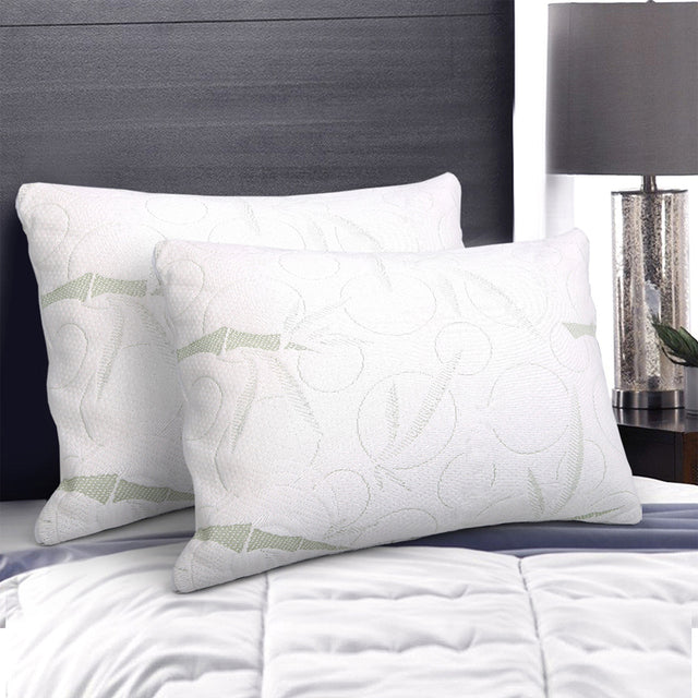 Giselle Bedding Bamboo Memory Foam Pillows