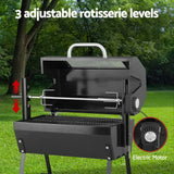 Grillz BBQ Grill Charcoal Electric Smoker Roaster