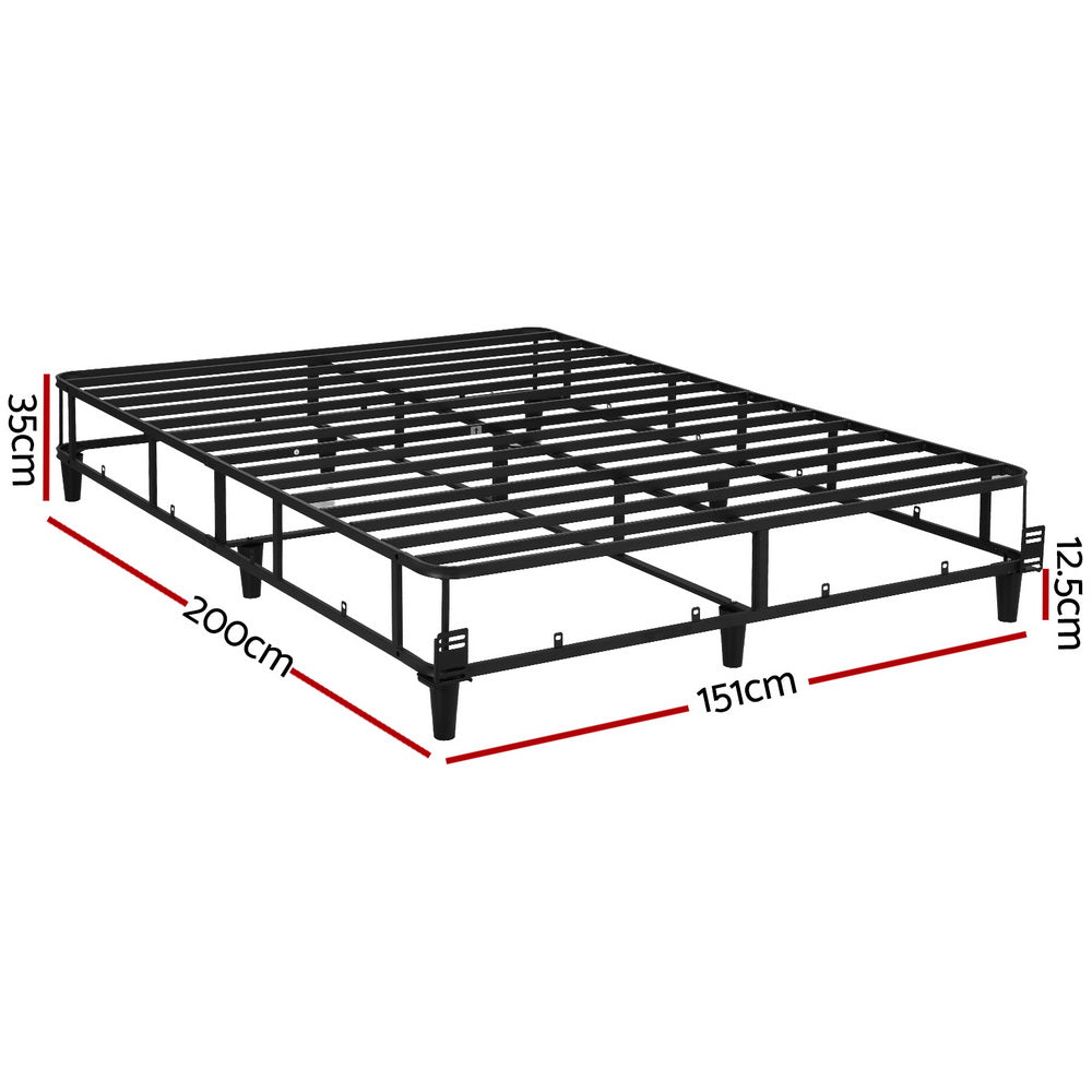 Artiss Mason Queen Size Metal Bed Frame