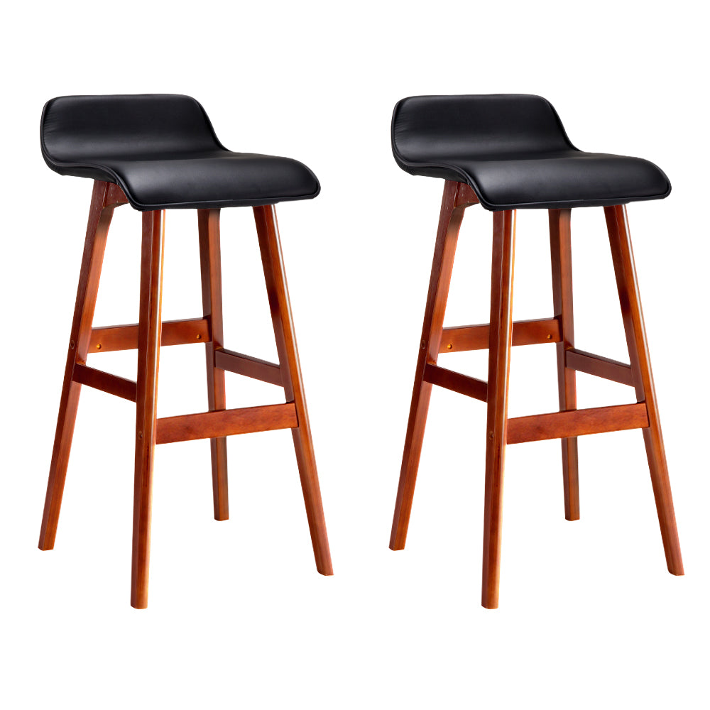 Artiss Sliva Elegant Wooden Bar Stools