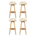 Artiss Dalvey Beige Bar Stool Set of 4